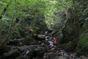 棒ノ嶺沢登り