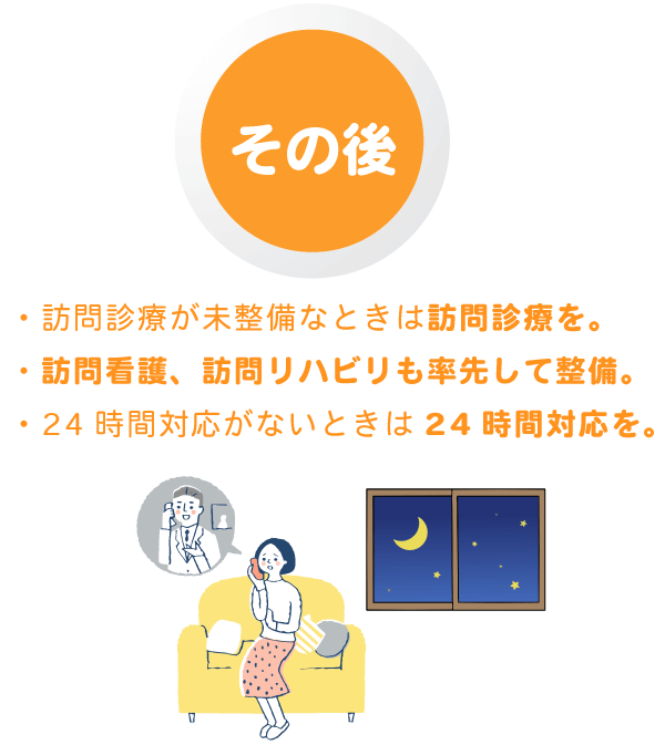 訪問診療の先駆けとして